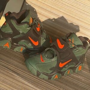Nike Air Barrage Mid ‘Super Bowl’ LIV Green/Orange 2020 Men Sneakers- SZ 9